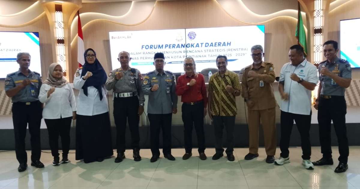 Rencana Atasi Macet Pontianak, Dishub Fokus Digitalisasi